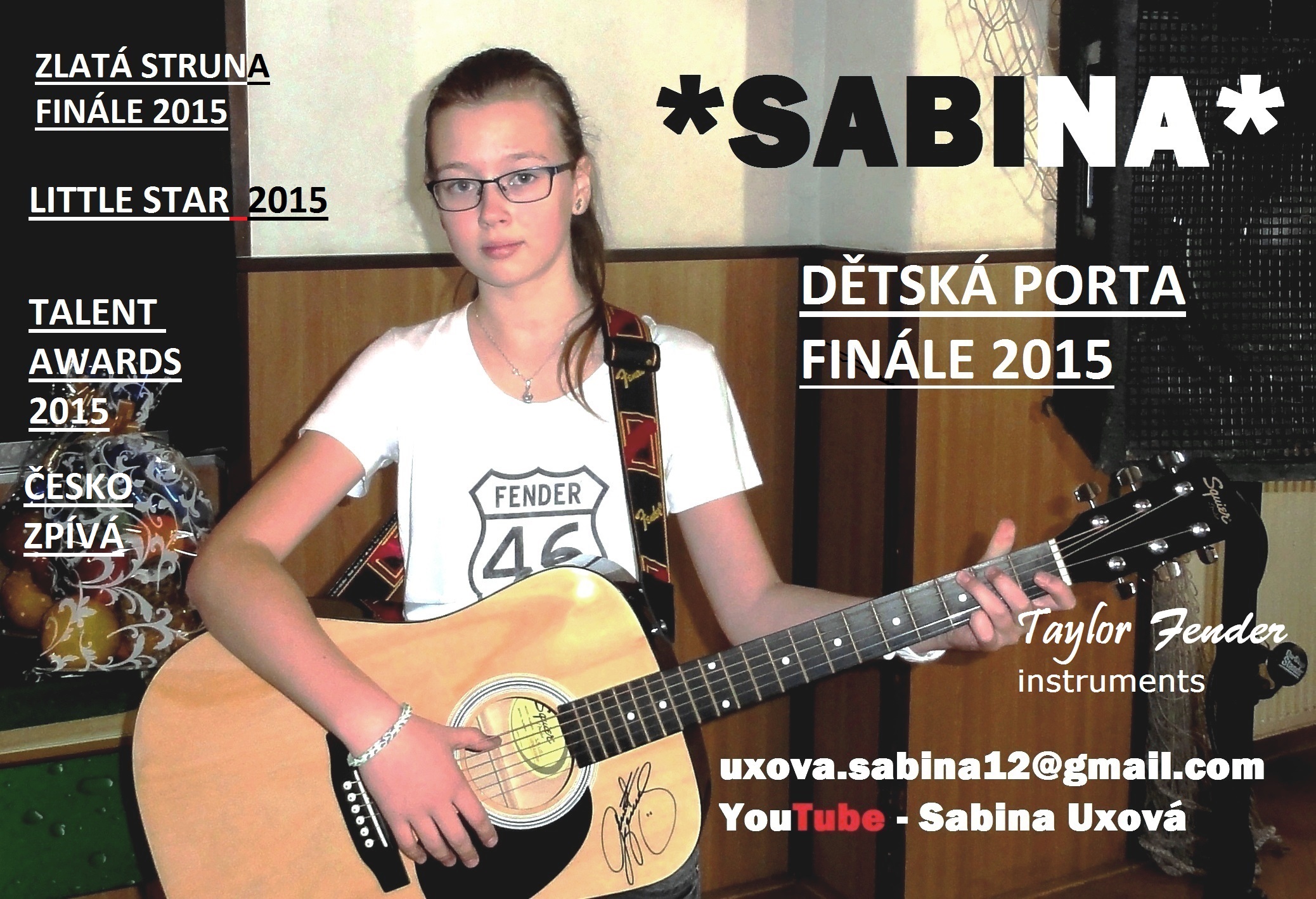 Sabina Uxová - VIZITKA